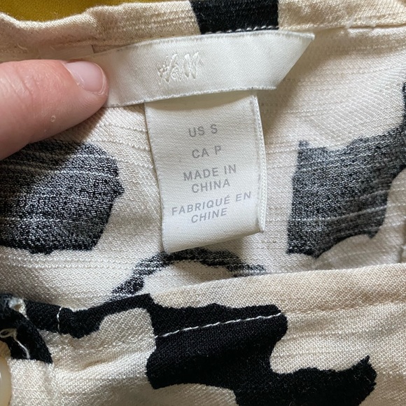 H&M square neck top - Picture 2 of 2